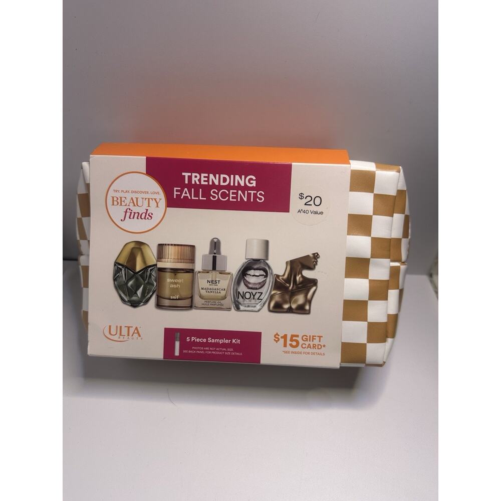 Beauty Finds by Ulta Trending Fall Scent 5 Piece Sample Kit NIB HTF Scents